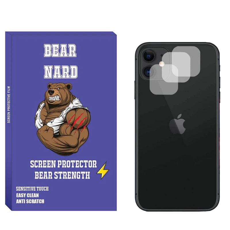 محافظ لنز دوربین برنارد مدل SDB-01 مناسب برای گوشی موبایل اپل Iphone 11 بسته 3 عددی