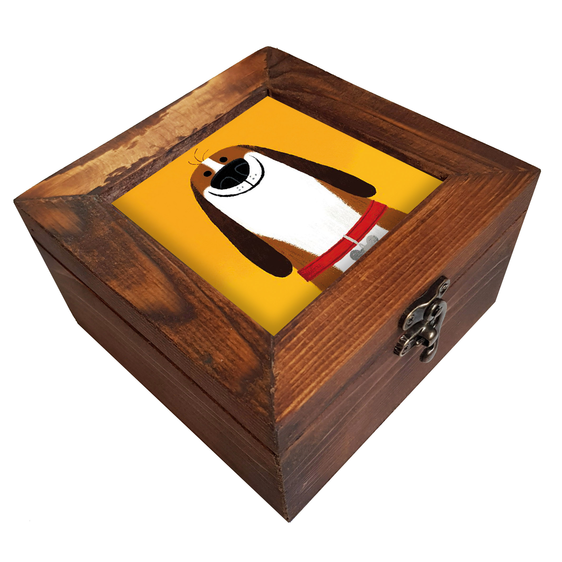 جعبه هدیه چوبی کد A49