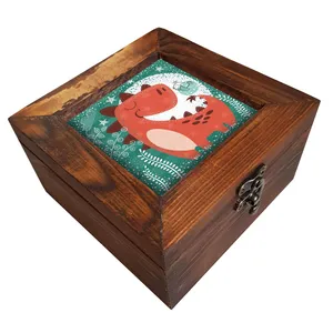 جعبه هدیه چوبی کد A51