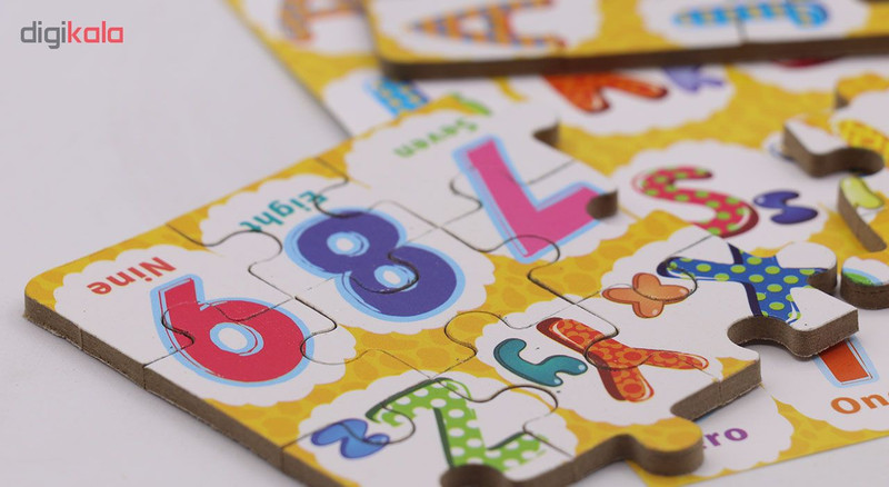 پازل 60 تکه طرح حروف کد 317278