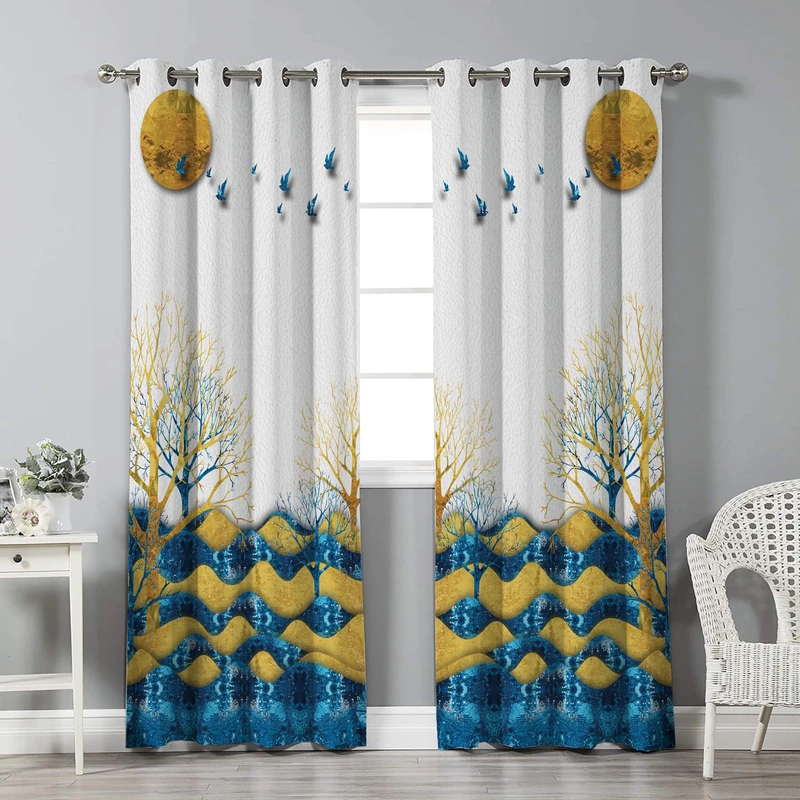 پرده نیروانا مدل pm1871 سایز 280 × 140 سانتی متر