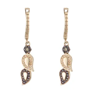 گوشواره طلا 18 عیار زنانه کانیار گالری کد GA87