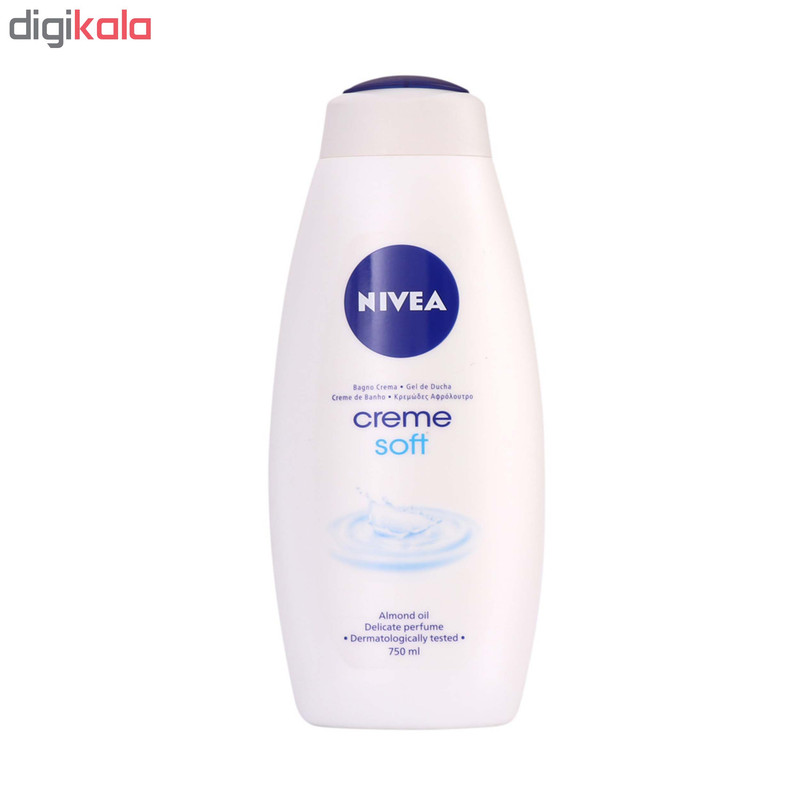 شامپو بدن نیوآ مدل CREME SOFT حجم 750 میلی لیتر