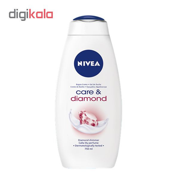 شامپو بدن نیوآ مدل CARE AND DIAMOND حجم 750 میلی لیتر