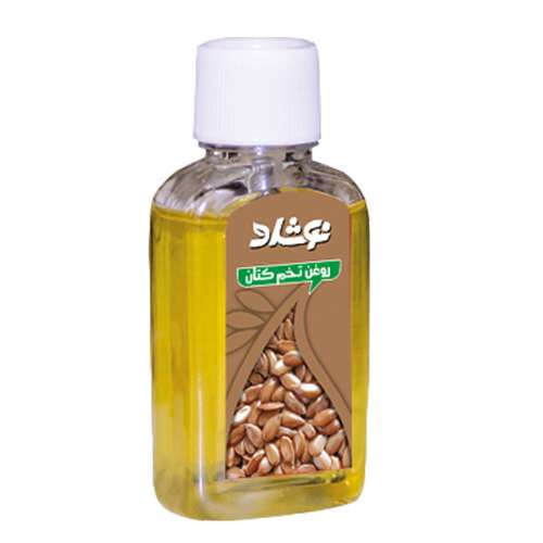 روغن بدن نوشاد مدل تخم کتان حجم37 میلی لیتر