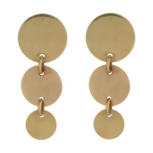 گوشواره طلا 18 عیار زنانه کانیار گالری کد 1521