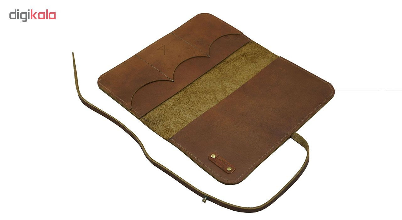 کیف مدارک چرم لانکا کد DBL-8