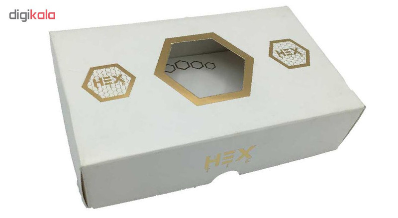 ست پاپیون و دستمال جیب مردانه هکس ایران مدل PSDM SRM