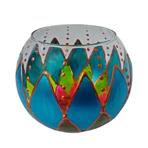 جاشمعی شیشه ای کد 04