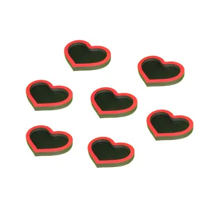 مجموعه ظروف هفت سین هفت پارچه طرح قلب 