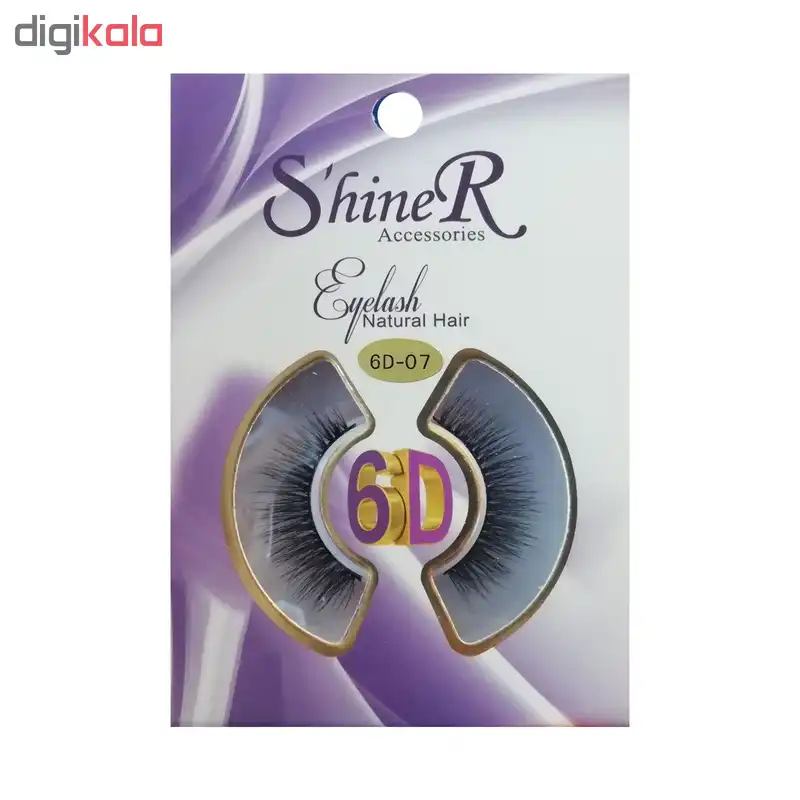 مژه مصنوعی شاینر مدل 6D - 07