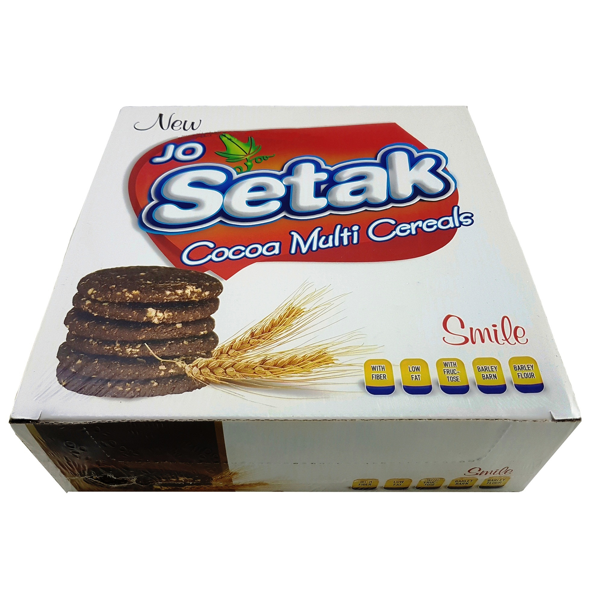 بیسکویت چند غله کاکائویی ستاک مقدار 820 گرم