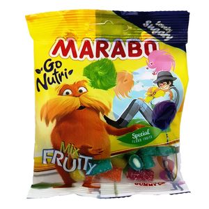 نقد و بررسی پاستیل لقمه ای شکری میوه ای مخلوط مارابو مقدار 50 گرم توسط خریداران