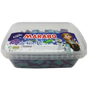 پاستیل شکری با طعم بلوبری مارابو مقدار 700 گرم