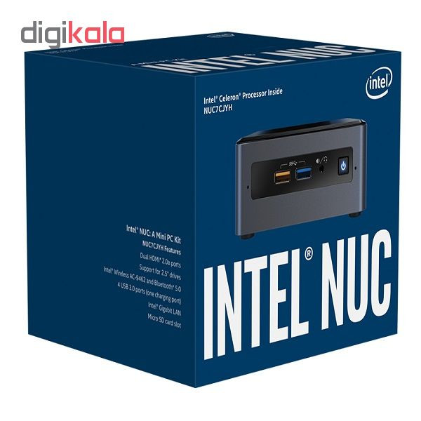 کامپیوتر کوچک اینتل مدل NUC7CJYH-A