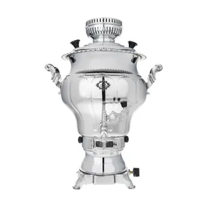 Alinassab Naghshineh Simin Gaslight Samovar 6 Liter