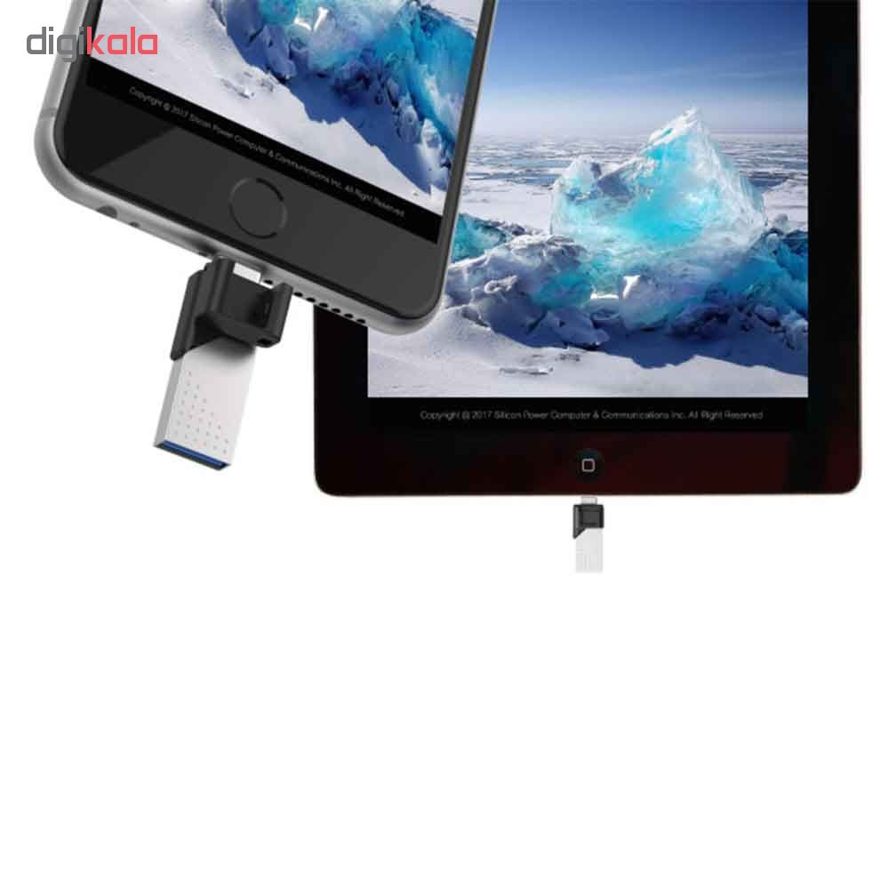 فلش مموری سیلیکون پاور مدل xDrive Z50 ظرفیت 32 گیگابایت