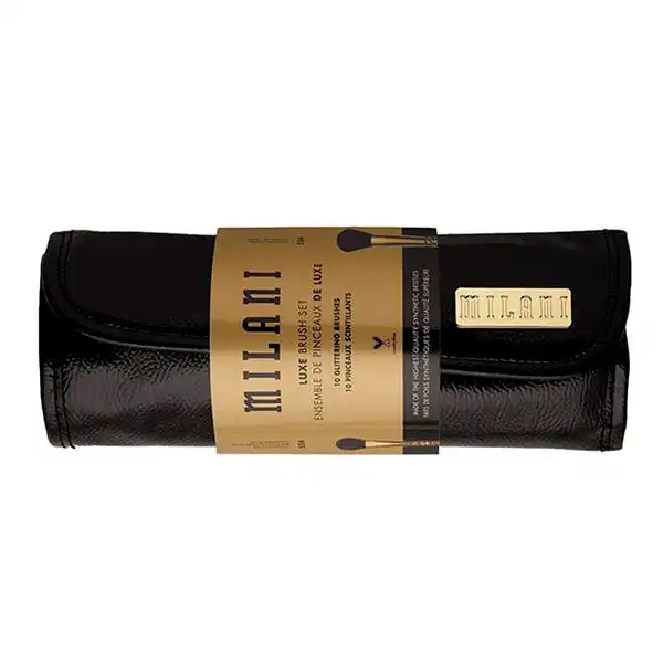 ست برس آرایشی میلانی مدل LUXE مجموعه 10 عددی