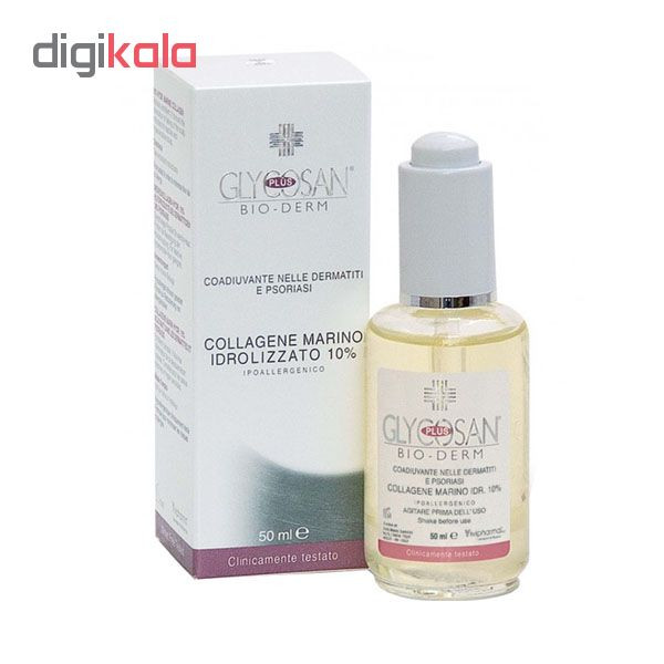 روغن مو گلیکوزان مدل PLUS BIO DERM حجم 50 میلی لیتر