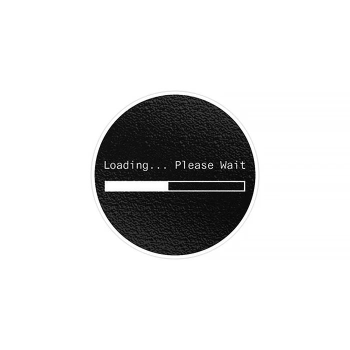 استیکر لپ تاپ ماسا دیزاین طرح loading مدل STK684