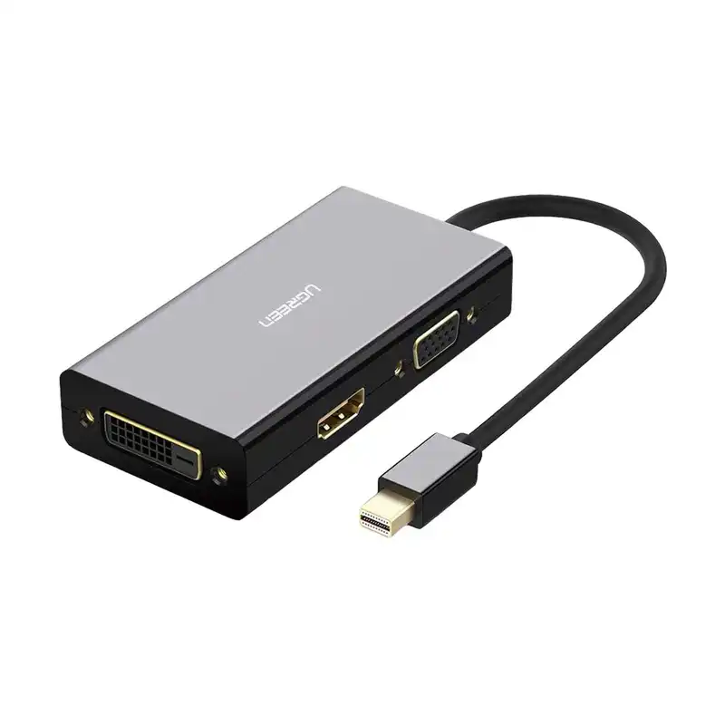 مبدل Mini Display Port به HDMI/DVI/VGA یوگرین مدل 20418