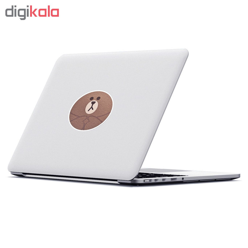 استیکر لپ تاپ ماسا دیزاین طرح خرس مدل STK688