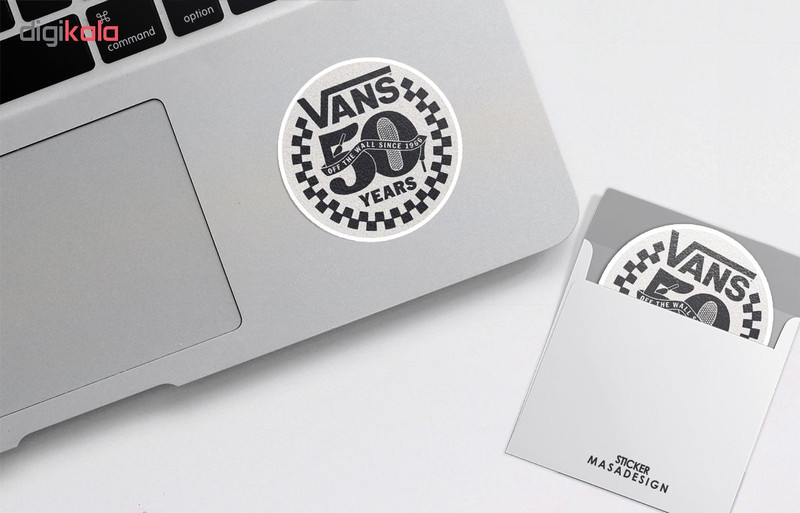 استیکر لپ تاپ ماسا دیزاین طرح vans مدل STK690
