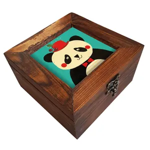 جعبه هدیه چوبی کد A54