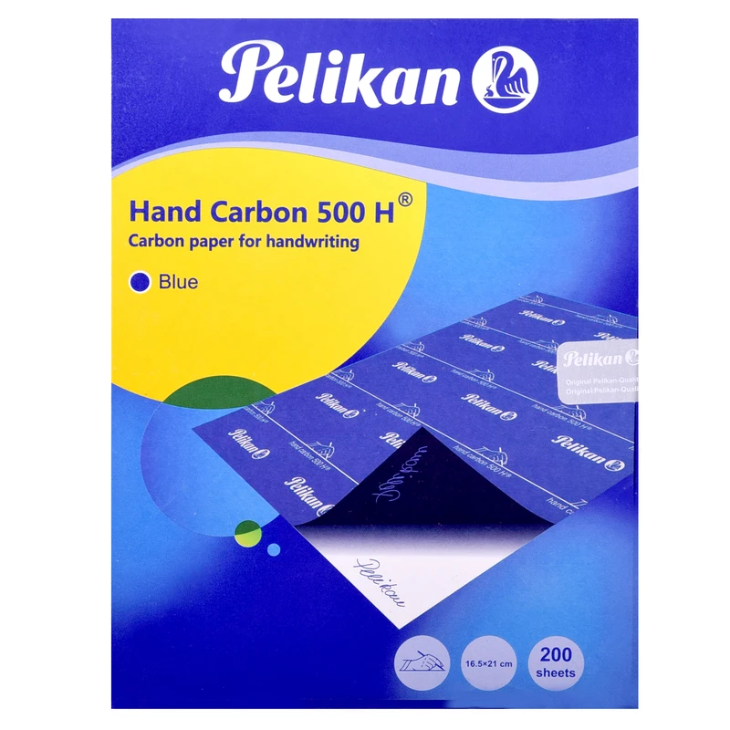 کاغذ کاربن پلیکان کد CA-02 سایز A5 بسته 200 عددی