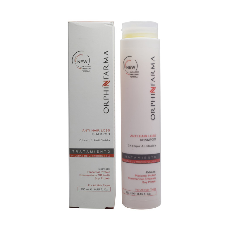شامپو مو اورفین فارما مدل Anti hair loss حجم 250 میلی لیتر