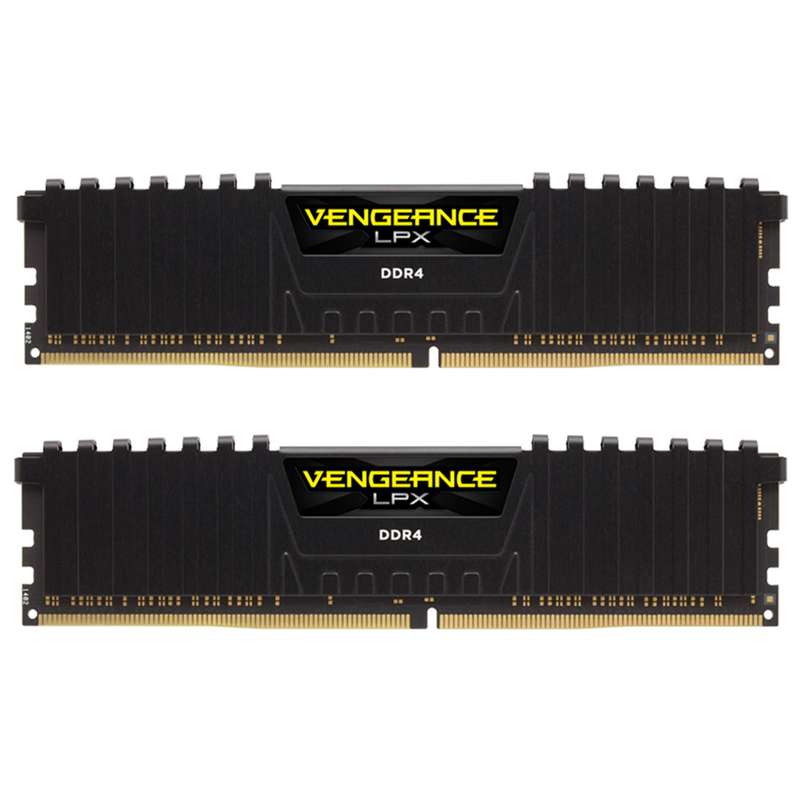 رم دسکتاپ DDR4 دو کاناله 3200 مگاهرتز CL16 کورسیر مدل Vengeance LPX ظرفیت 16 گیگابایت رم دسکتاپ DDR4 دو کاناله 3200 مگاهرتز CL16 کورسیر مدل Vengeance LPX ظرفیت 16 گیگابایت