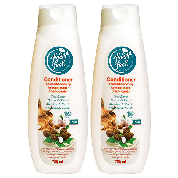 نرم کننده مو فرش فیل مدل Shea Butter حجم 750 میلی لیتر مجموعه 2 عددی