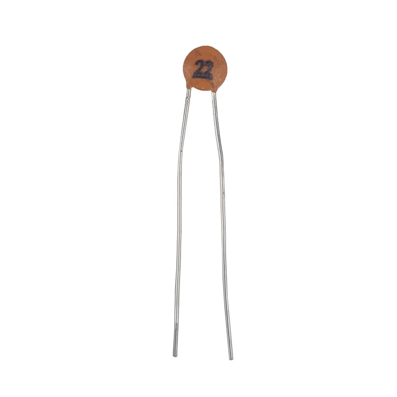 خازن عدسی 22 پیکو فاراد کد 922 بسته 50 عددی