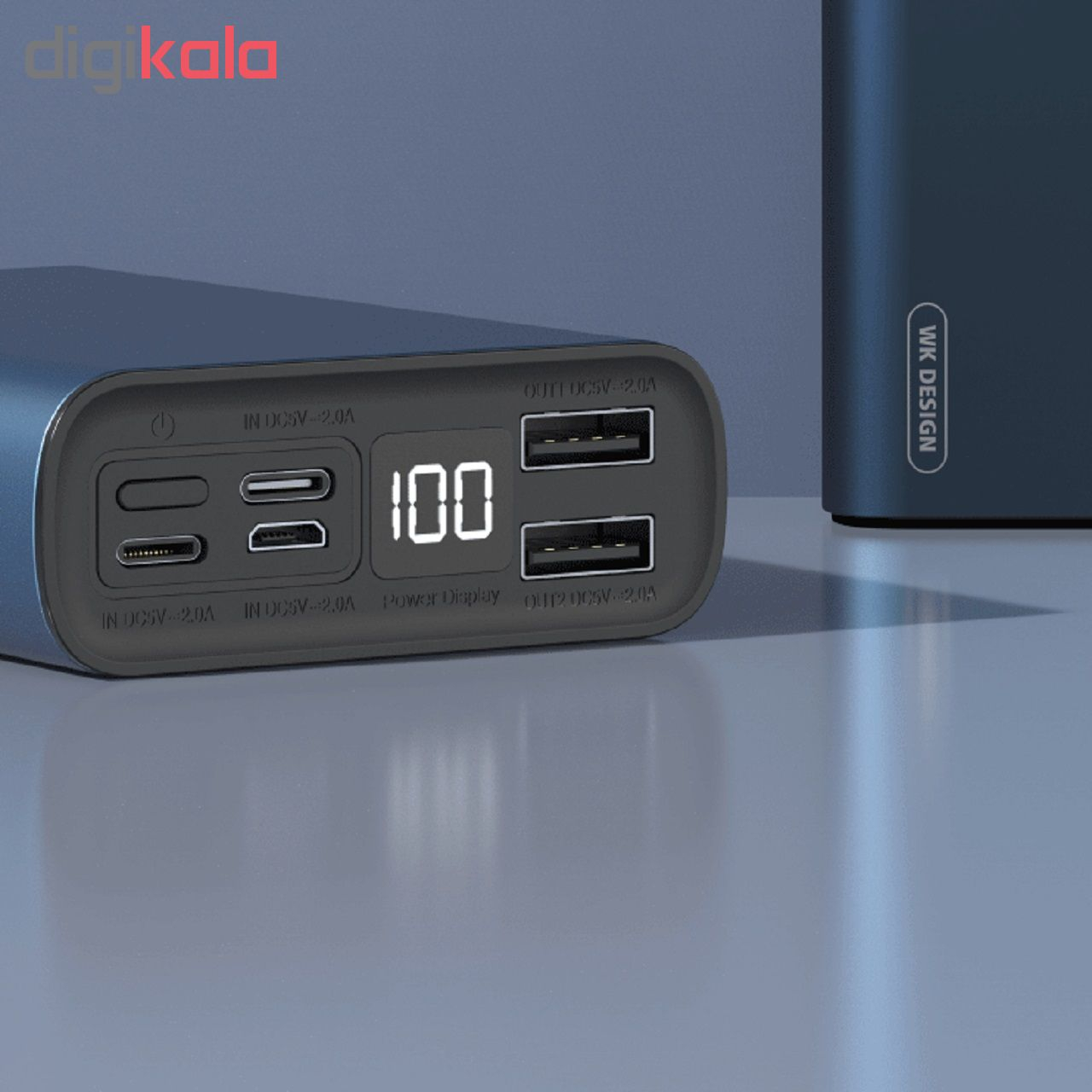 شارژر همراه دبلیو کی مدل WP-107 ظرفیت 10000 میلی آمپر ساعت