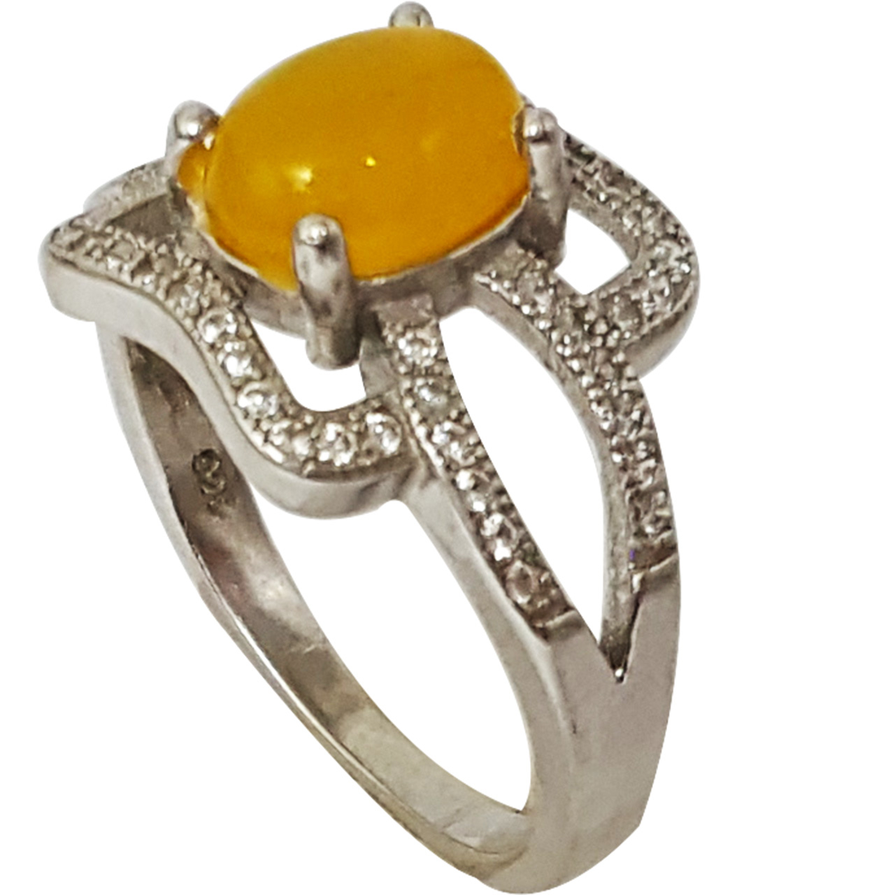 انگشتر نقره زنانه گالری احد کد 4970