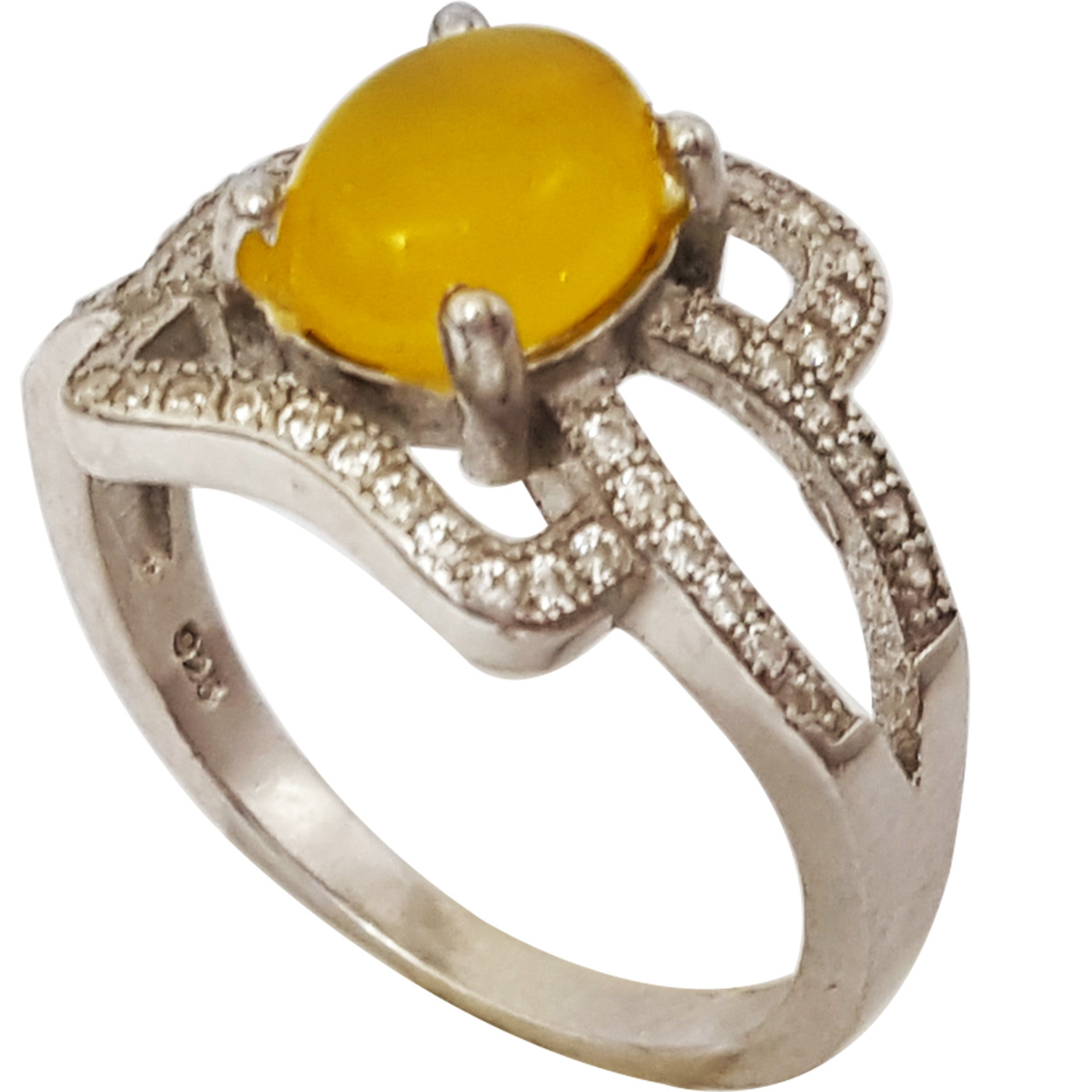 انگشتر نقره زنانه گالری احد کد 4972