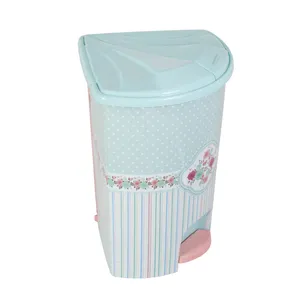 سطل زباله پدالی رزگلد مدل Parvane_S_1250 گنجایش 3 لیتر