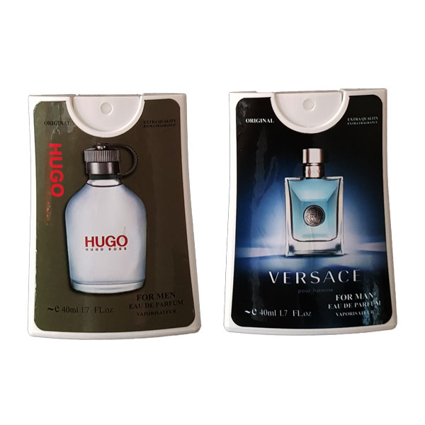 عطر جیبی مردانه اورجینال مدل M 25حجم 40 میلی لیتر مجموعه 2 عددی