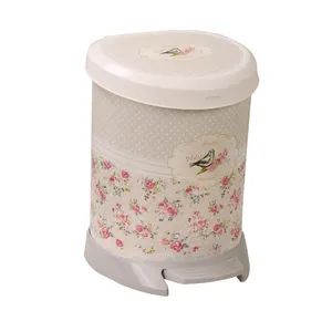 سطل زباله رزگلد مدل Bahar_1210 گنجایش 5 لیتر