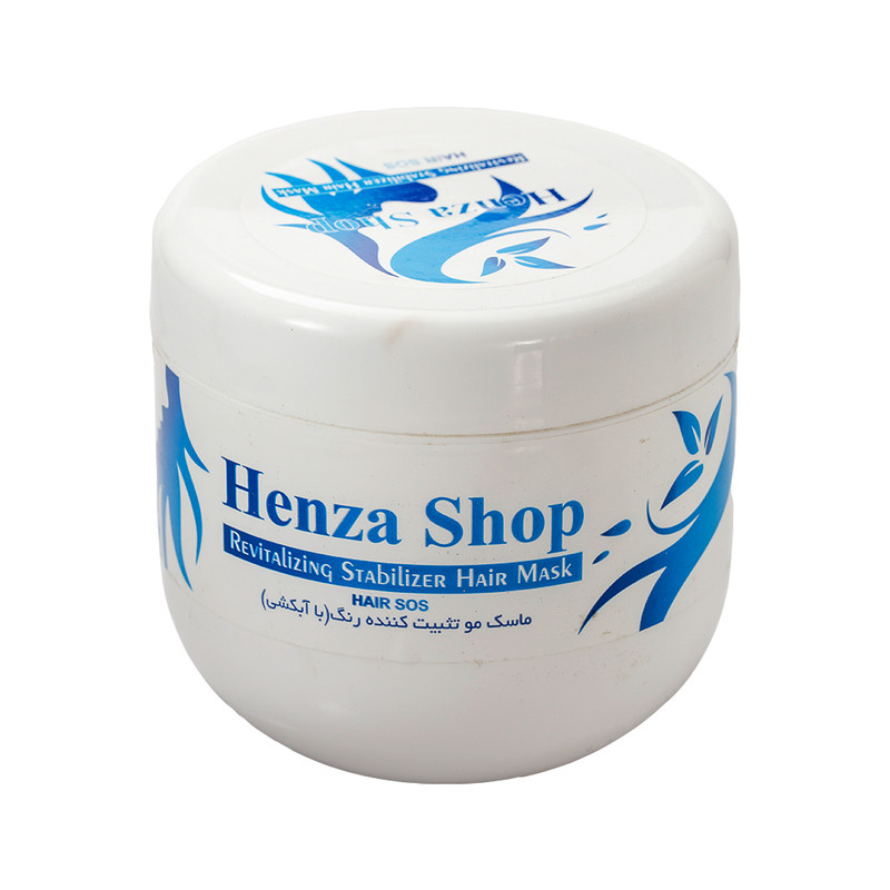 ماسک مو هنزا شاپ مدل تثبیت کننده رنگ حجم 500 میلی لیتر ماسک مو هنزا شاپ مدل تثبیت کننده رنگ حجم 500 میلی لیتر
