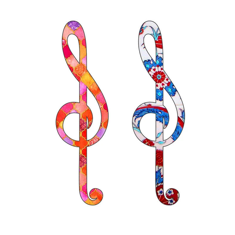 نشانگر کتاب لوکسینو مدل Music_10 بسته 2 عددی