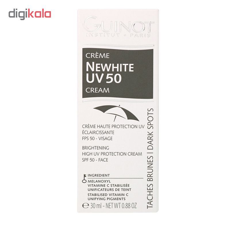 کرم ضدآفتاب گینو مدل NEWWHITE حجم 30 میلی لیتر -  - 3