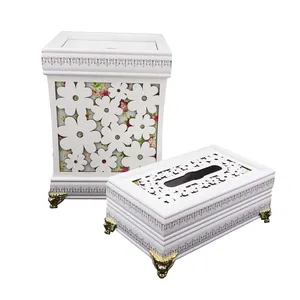 ست سطل و جای دستمال کاغذی کد M-303