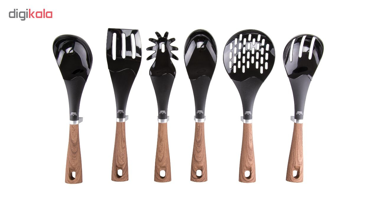 سرویس 7 پارچه کفگیر و ملاقه پرنس کد 511001