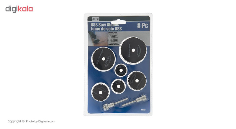 تیغه اره جی تی جی جی کد 47362 مجموعه 8 عددی تیغه اره جی تی جی جی کد 47362 مجموعه 8 عددی