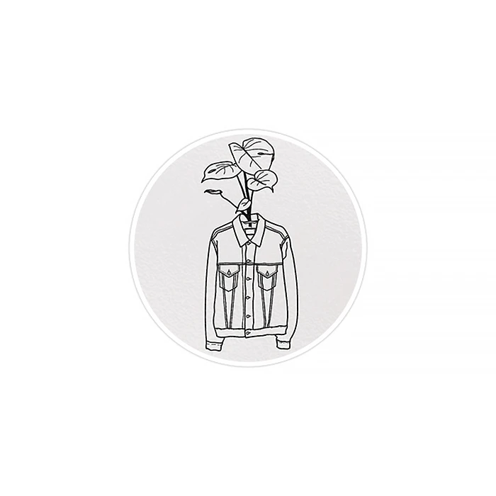 استیکر لپ تاپ ماسا دیزاین طرح پیراهن مدل STK698