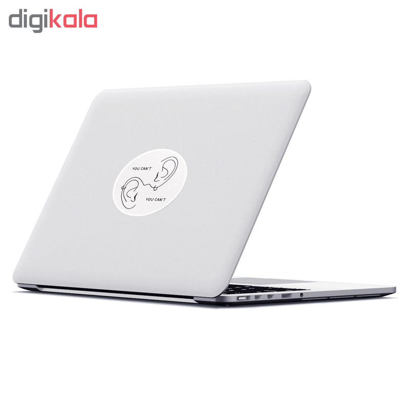 استیکر لپ تاپ ماسا دیزاین طرح گوش مدل STK704