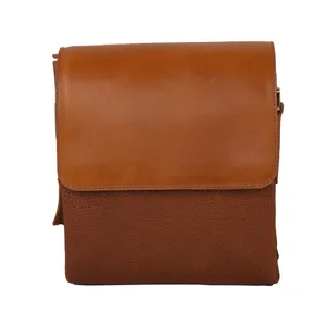 کیف دوشی چرم طبیعی کهن چرم مدل DB101-1