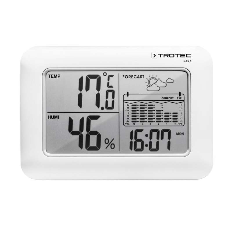 دماسنج و رطوبت سنج تروتک مدل BZ07