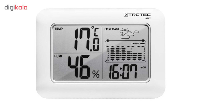 دماسنج و رطوبت سنج تروتک مدل BZ07
